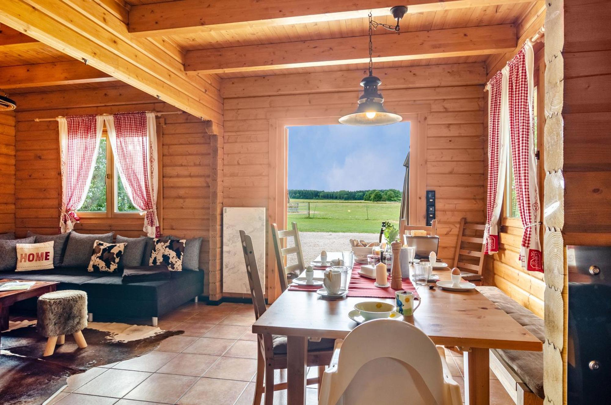 Villa Ferienblockhaus Little Countryman Leibertingen Exterior foto