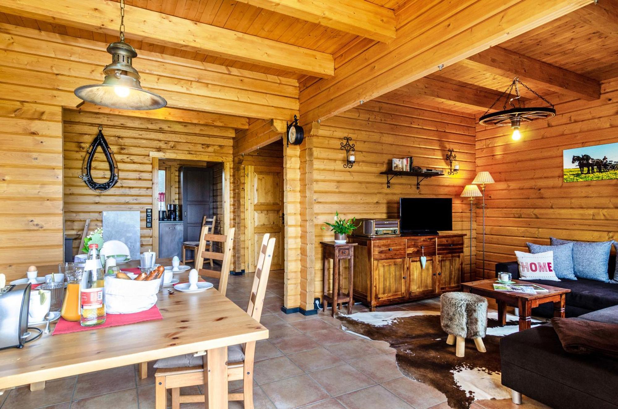 Villa Ferienblockhaus Little Countryman Leibertingen Exterior foto