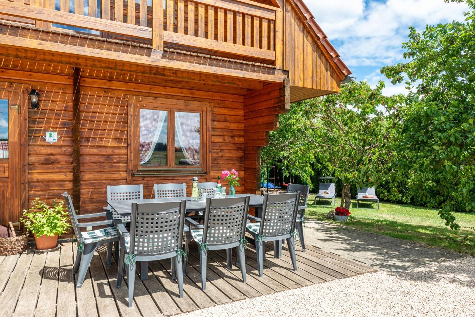 Villa Ferienblockhaus Little Countryman Leibertingen Exterior foto