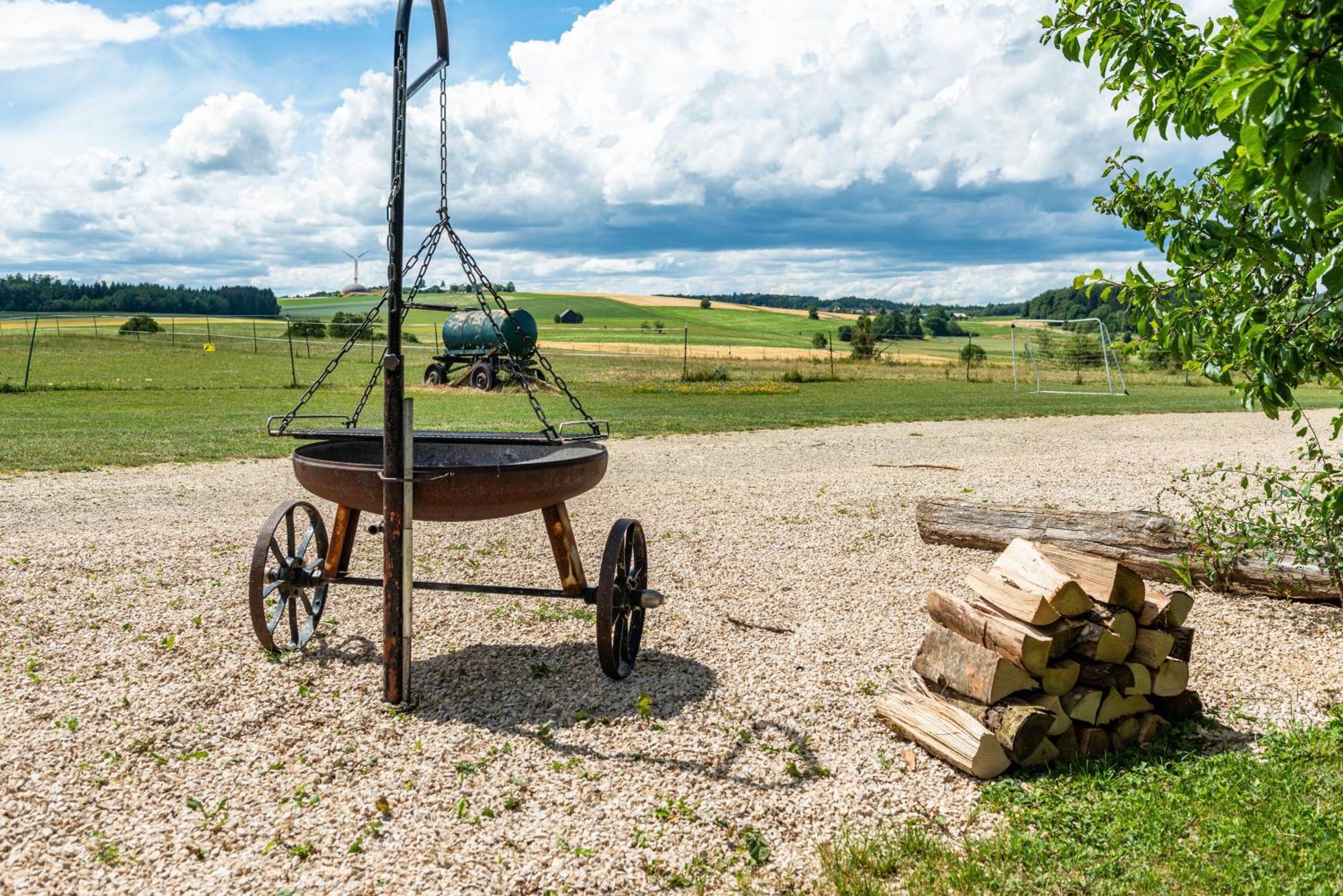 Villa Ferienblockhaus Little Countryman Leibertingen Exterior foto